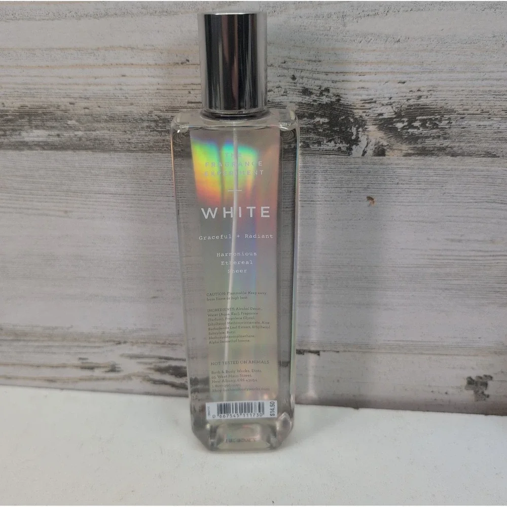 Bath and Body Works Cosmic WHITE Fine Fragrance Body Mist Spray 8oz RARE Retired